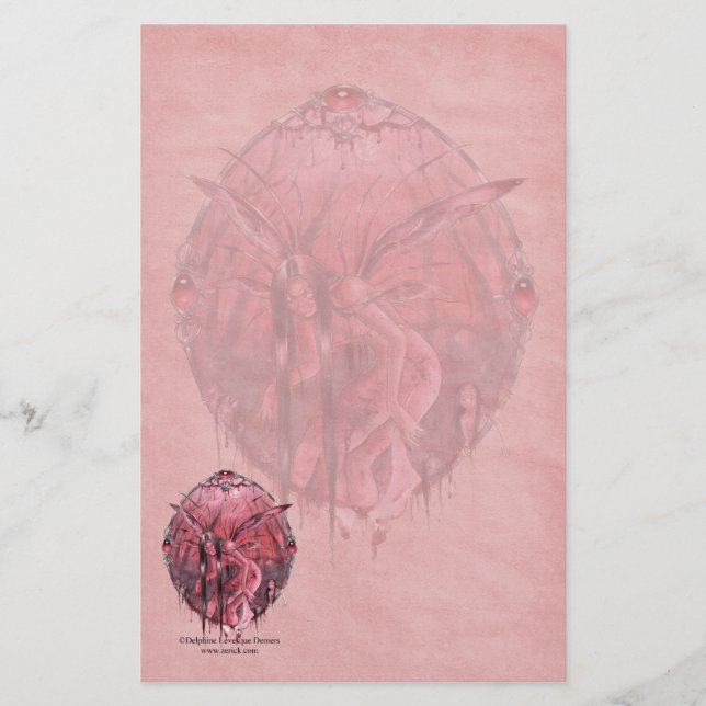 Nightmare Gothic Stationery (Front)