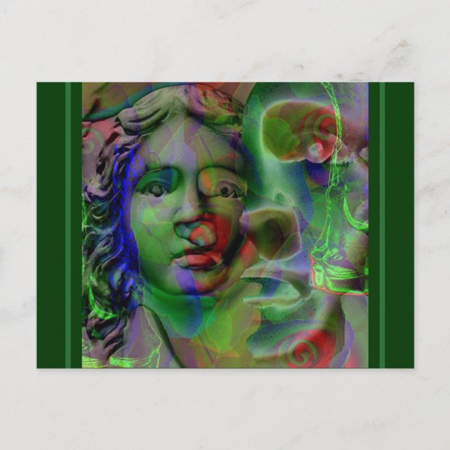 Nightmare (Green) 2005 by Mark Edward Westerfield Postcard (Front)