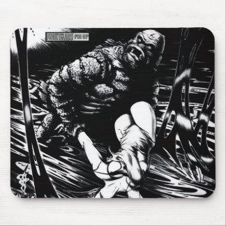 'NIGHTMARE' Horror Comic Mousepad