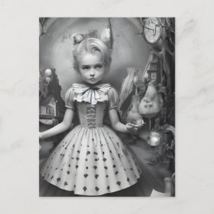 Nightmare in Wonderland Postcard