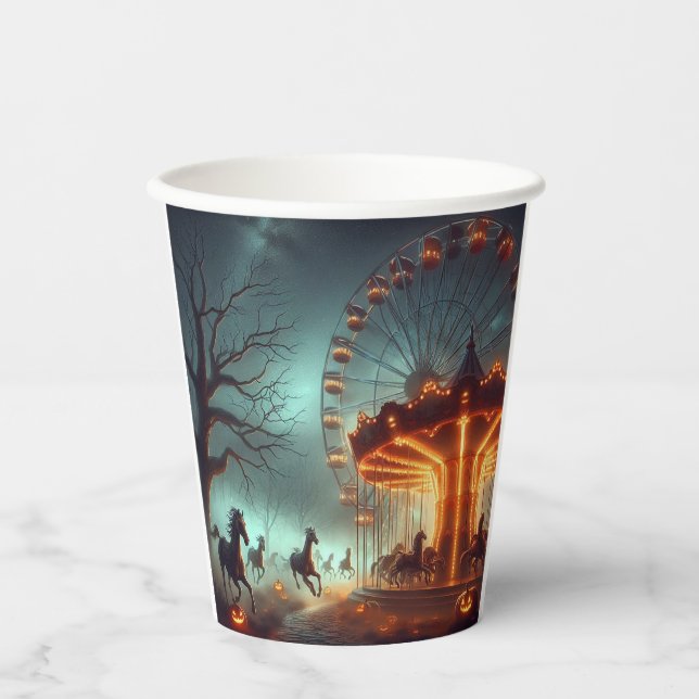Nightmare Midway Nectar Paper Cups (Front)