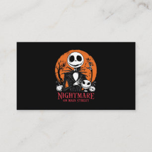 nightmare on Main Street,halloween(2) Business Card