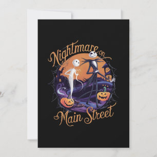nightmare on Main Street,Halloween Invitation