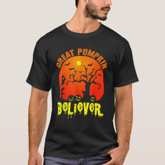 Nightmare Pumpkin Halloween Party Witch Ghost T-Shirt