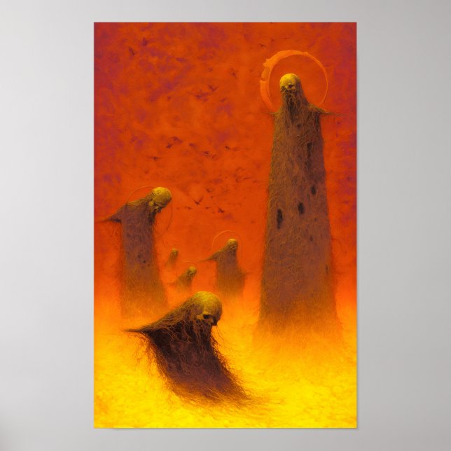 Nightmare Worlds No. 1838 Poster (Front)