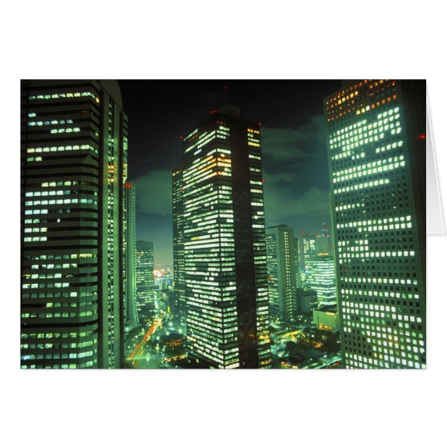 Nightscape, Shinjuku, Tokyo, Japan (Front Horizontal)