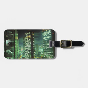 Nightscape, Shinjuku, Tokyo, Japan Luggage Tag