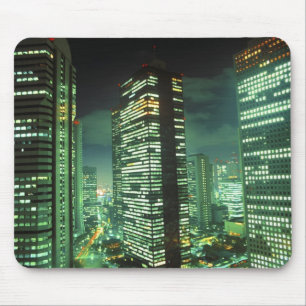 Nightscape, Shinjuku, Tokyo, Japan Mouse Mat