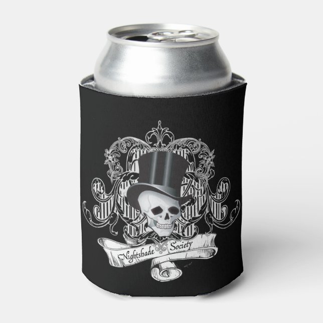 Nightshade Society (Dark colours) Can Cooler (Can Front)