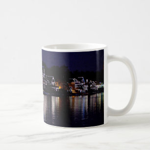 Nighttime at Boat House Row Coffee Mug