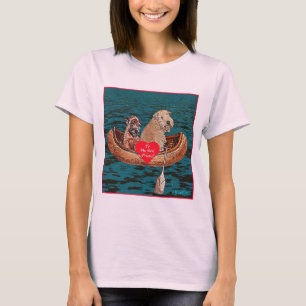 Nighttime Canoe Ride with Best Friend T-Shirt