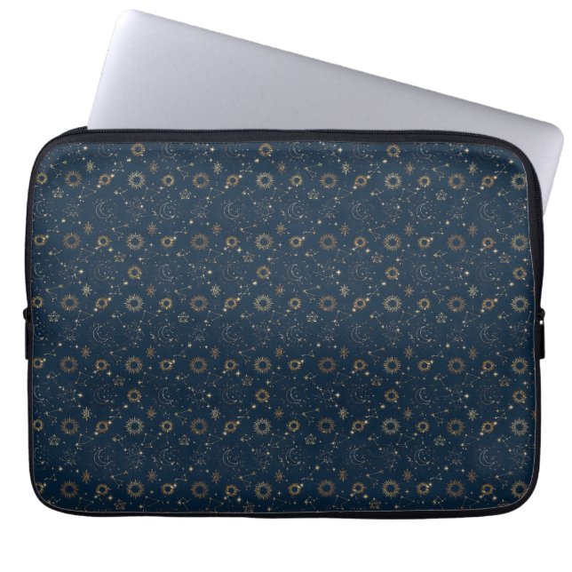 Nighttime Constellations Laptop Sleeve (Front)