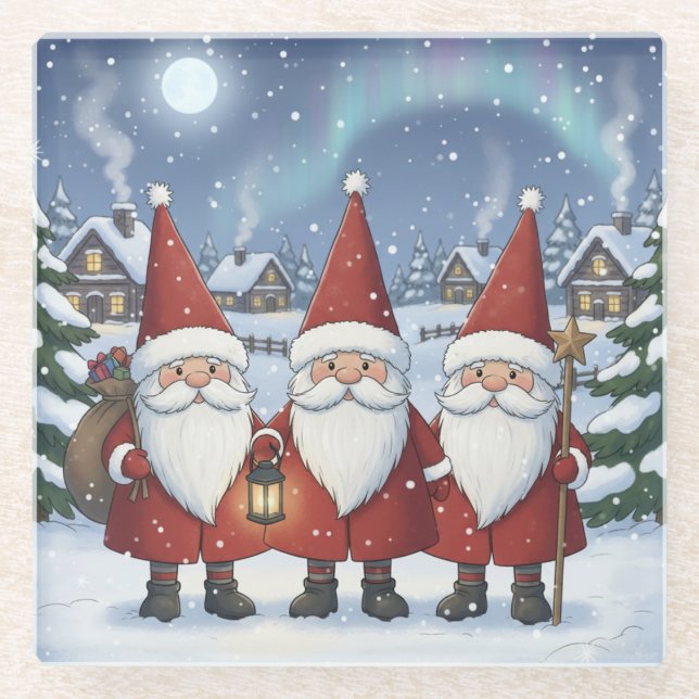 Nighttime Norway Nisse, Coaster (Front)