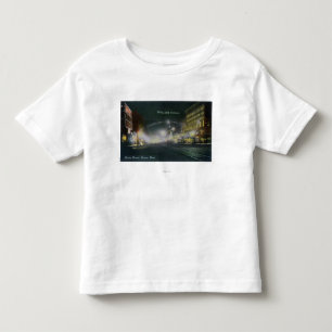 Nighttime View of Pacific Avenue Toddler T-Shirt