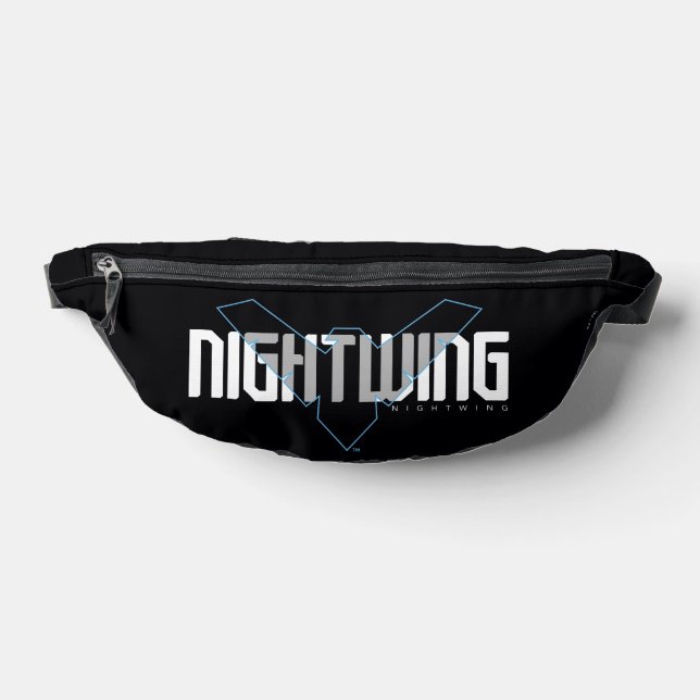 Nightwing Hi-Tech Name Graphic Bum Bags (Lay Down)