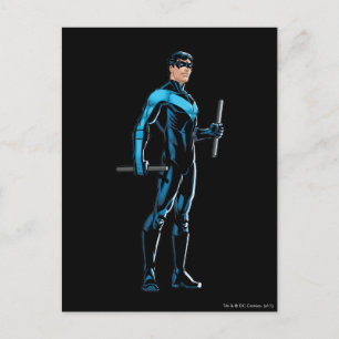 Nightwing looks right postcard