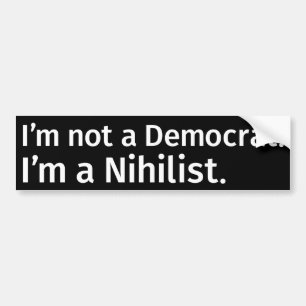 Nihilist Sticker