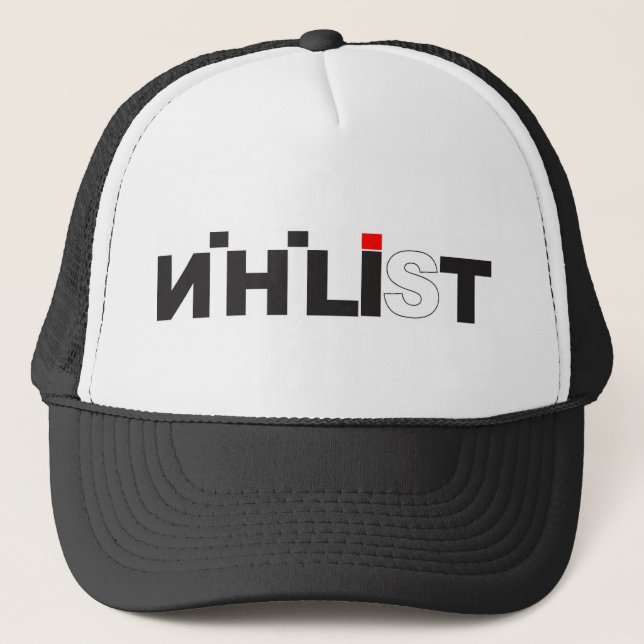 Nihilist Trucker Hat (Front)