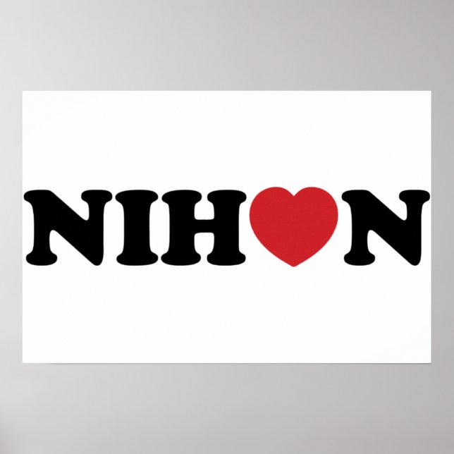 Nihon Love Heart Poster (Front)