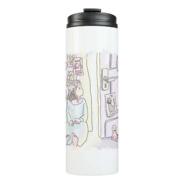 Nijiyashi Thermal Tumbler (Front)