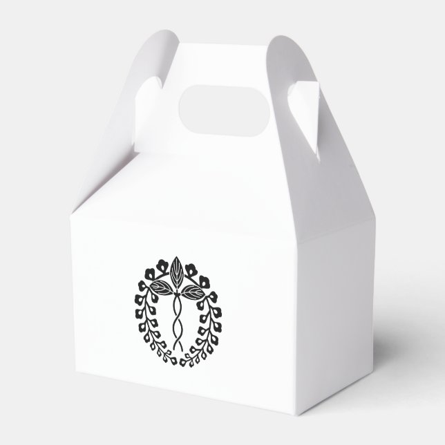 Nijo wisteria favour box (Front Side)