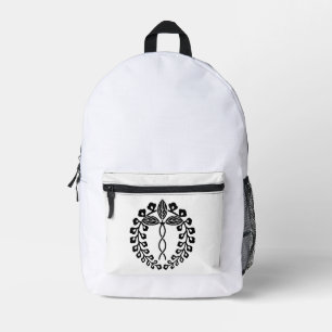Nijo wisteria printed backpack