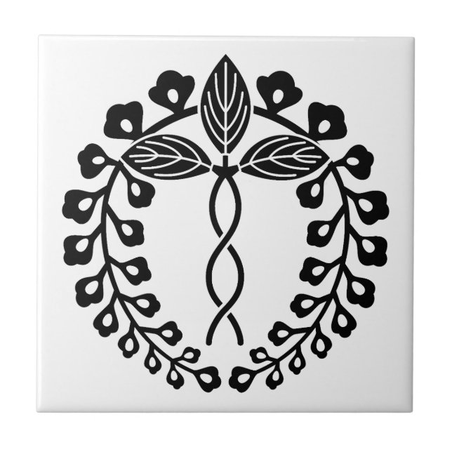 Nijo wisteria tile (Front)