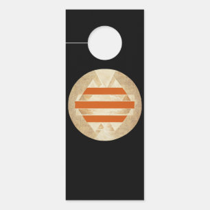 Nikias logo door hanger