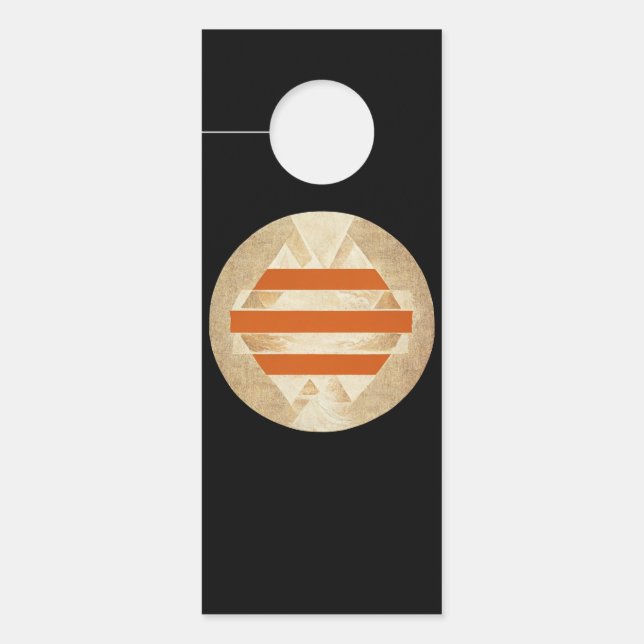 Nikias logo door hanger (Front)