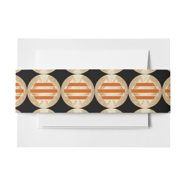 Nikias Logo Invitation Belly Band (Front Example)