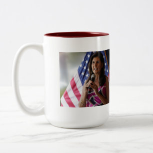 Nikki Haley 2024 Two-Tone Coffee Mug