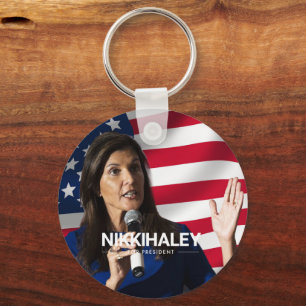 Nikki Haley for President 2024 Key Ring