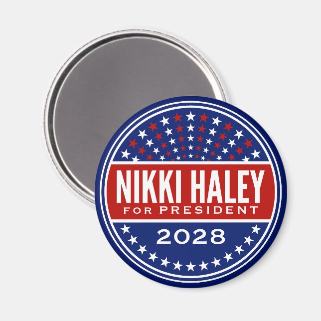 Nikki Haley for President 2028 Magnet (Front/Back)