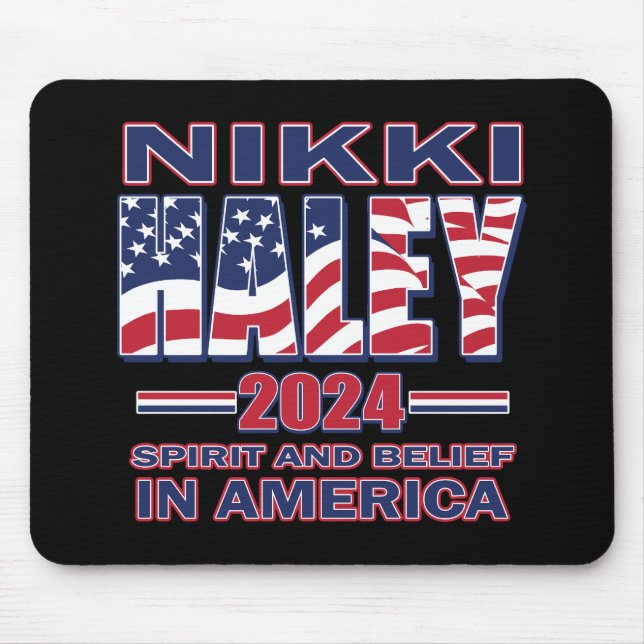 Nikki Haley for President Mouse Mat (Front)