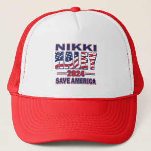 Nikki Haley Save America Trucker Hat