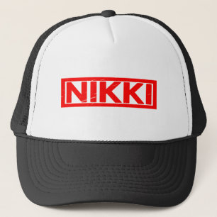 Nikki Stamp Trucker Hat