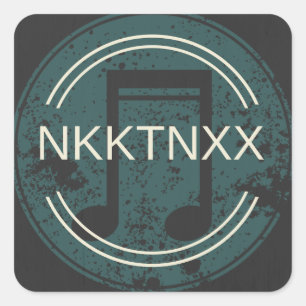 Nikkitanixx Logo Product Square Sticker