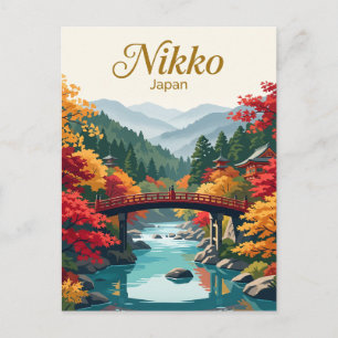 Nikko Japan Postcard