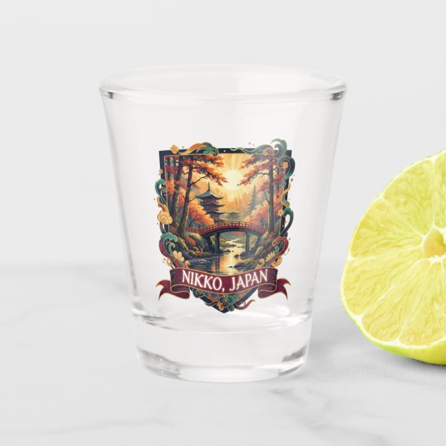 Nikko Magnet Shot Glass (Front)