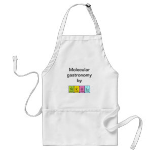 Nikola periodic table name apron