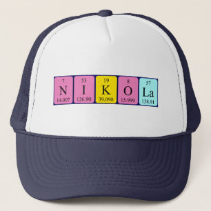 Nikola periodic table name hat