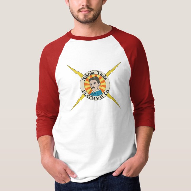 Nikola Tesla Death Ray Co. T-Shirts (Front)