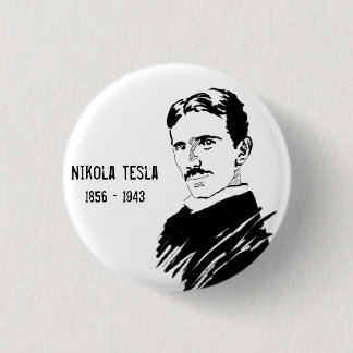 Nikola Tesla Genius Inventor Badge
