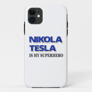 Nikola Tesla Is My Superhero Case-Mate iPhone Case