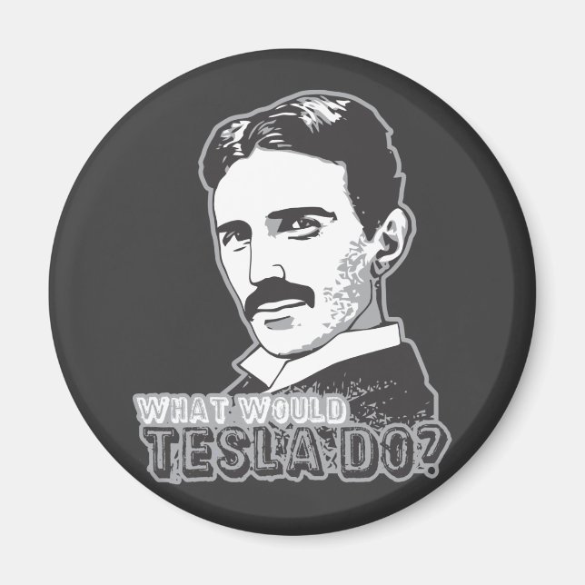 Nikola Tesla Magnet (Front)