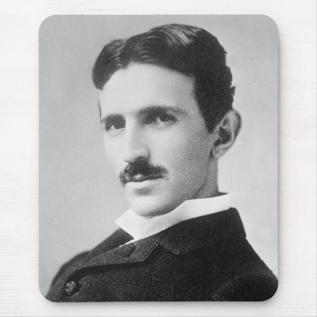 Nikola Tesla Mouse Mat (Front)