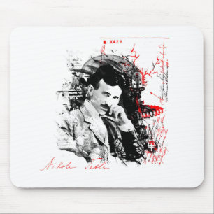 Nikola Tesla Mouse Mat