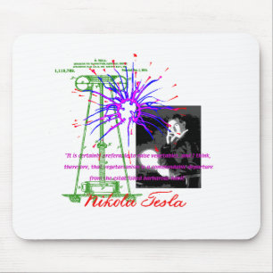 Nikola Tesla Mouse Mat