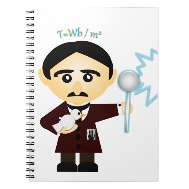 Nikola Tesla Notebook (Front)