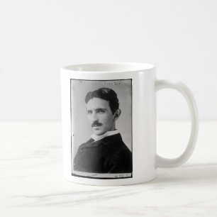 Nikola Tesla Portrait Coffee Mug